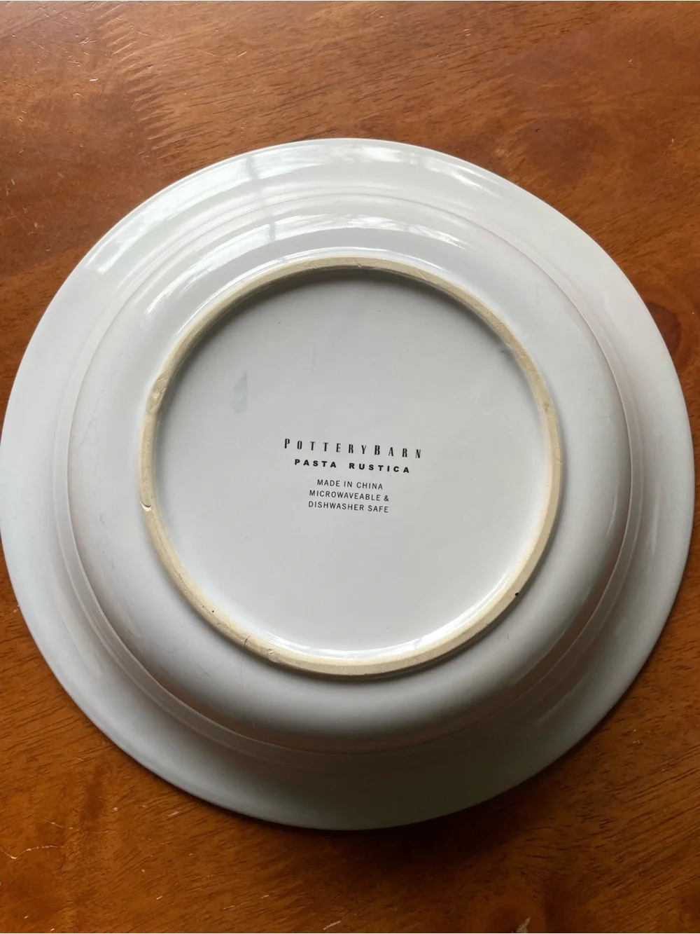 Pottery Barn PASTA RUSTICA Set Of 2 ARTICHOKES & OLIVES Pasta Serving Bowl 10